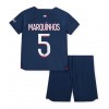 Paris Saint-Germain Marquinhos #5 Heimtrikot 2023-24 Kurzarm (+ kurze hosen)